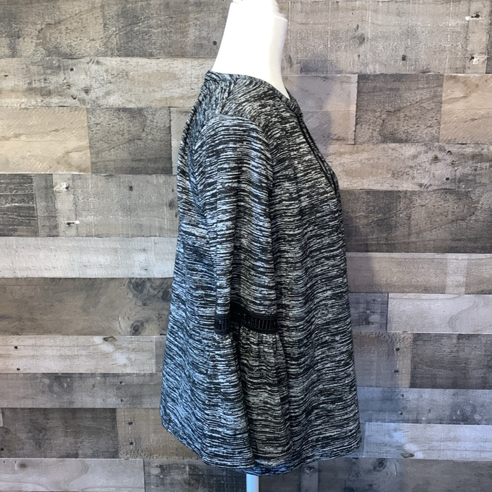 August Silk Open Front Jacket Size M - Picture 3 of 16